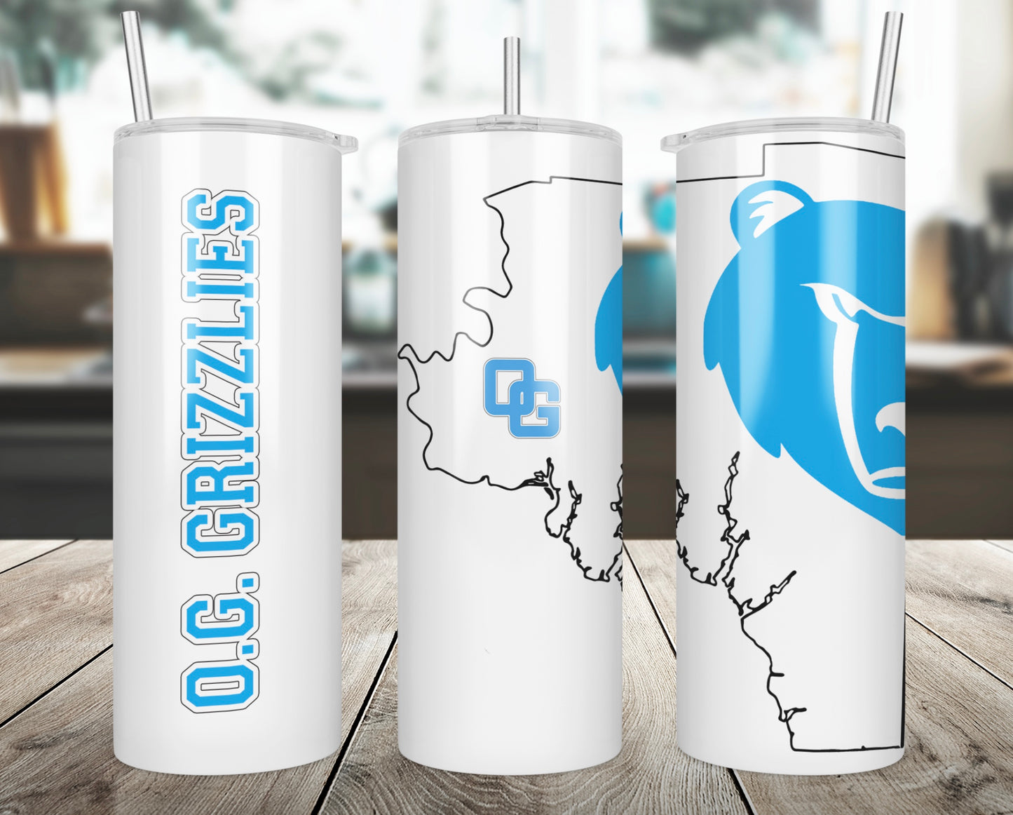 Oak Grove Grizzlies Tumbler