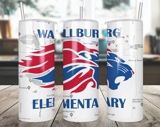 Wallburg Elementary Lions Tumbler