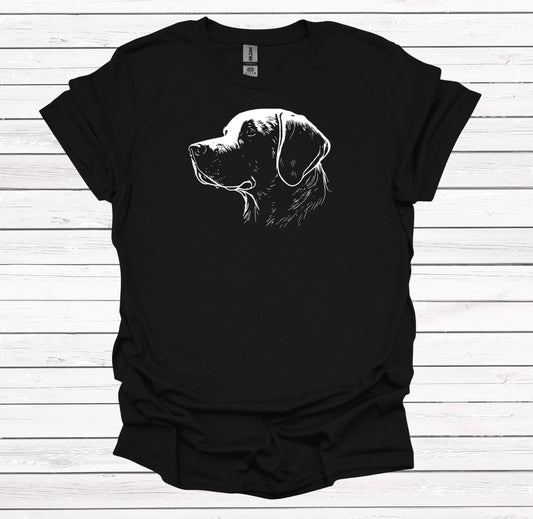 Labrador Retriever Line Drawing - Graphic Apparel