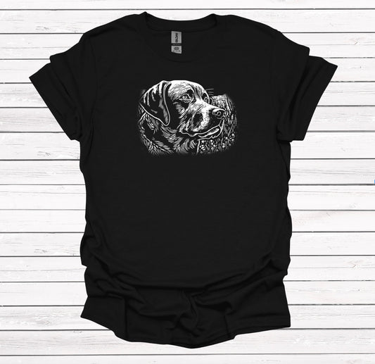 Labrador Retriever Line Drawing - Graphic Apparel