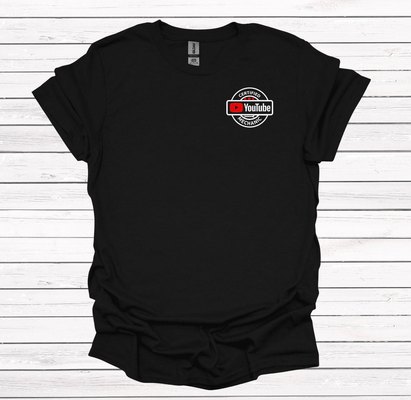 Certified YouTube Mechanic - Graphic Apparel