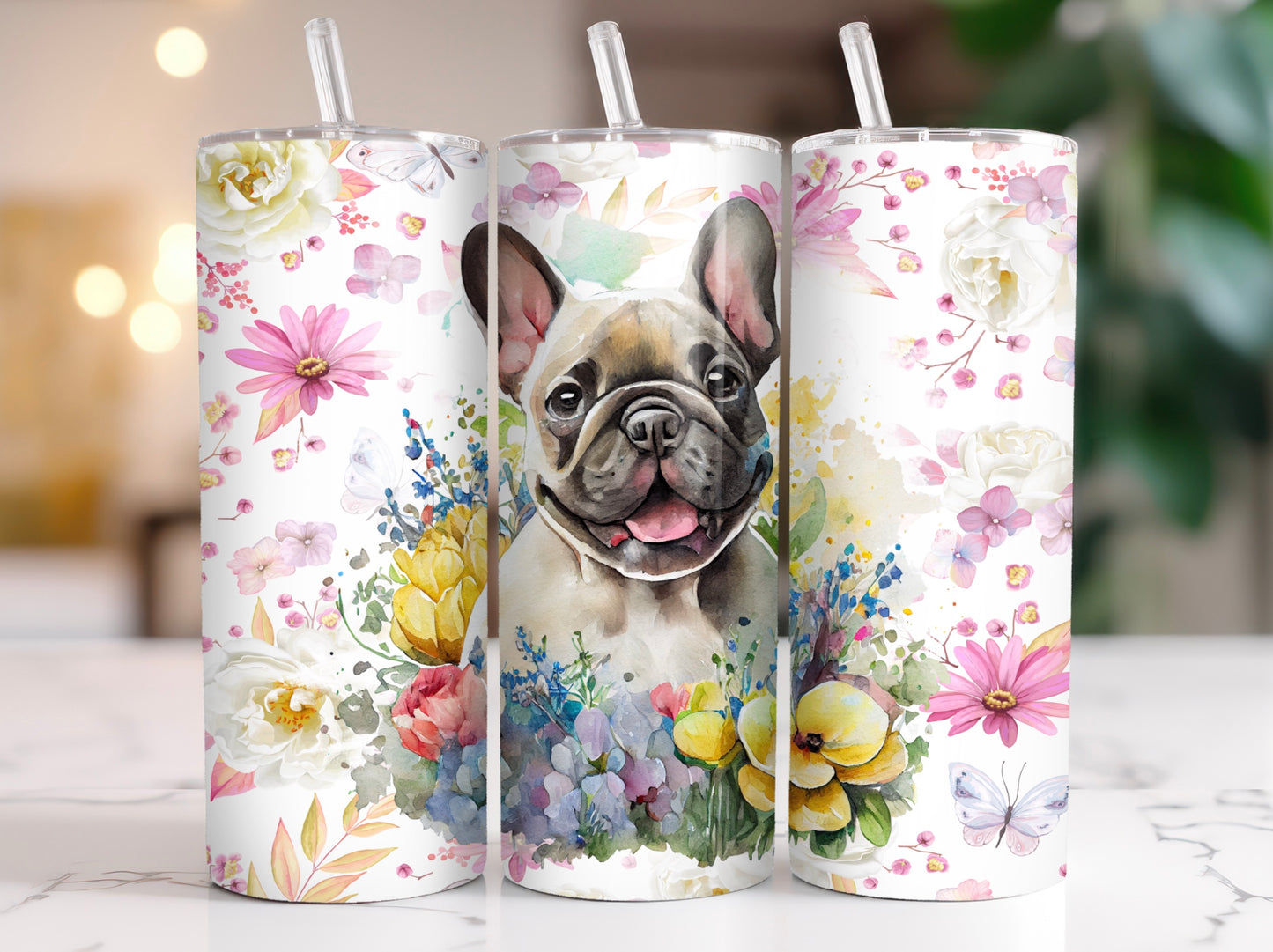 French Bulldog Tumbler