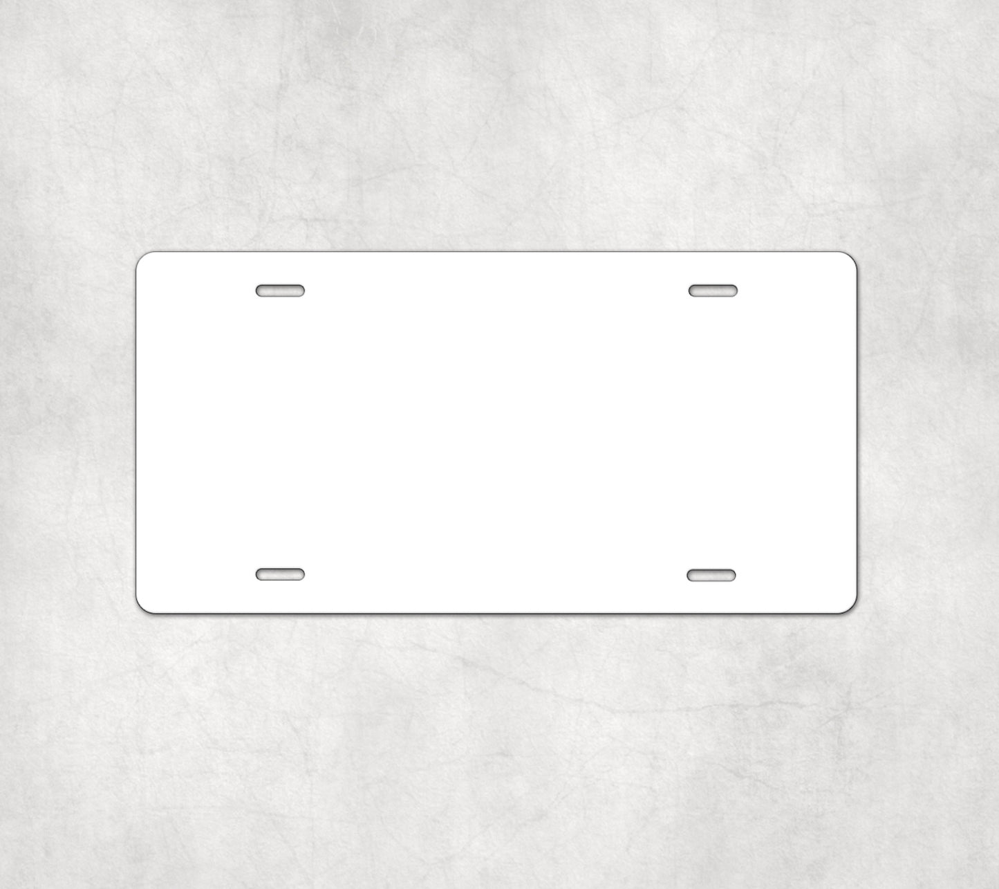 Aluminium License Plate