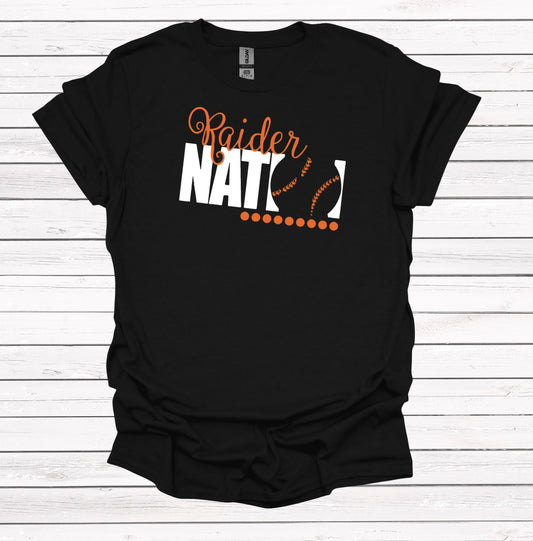 Welcome Raider Nation (Baseball) Graphic Apparel