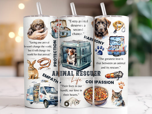 Animal Rescuer Tumbler