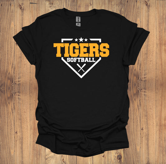 Fairgrove TIGERS Softball T-Shirt