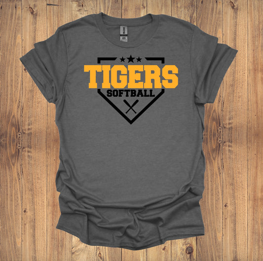 Fairgrove TIGERS Softball T-Shirt