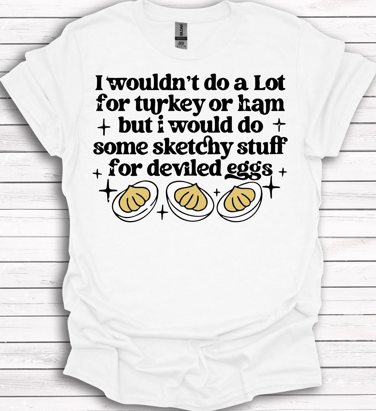 Sketchy Stuff for some Deviled Eggs T-Shirt