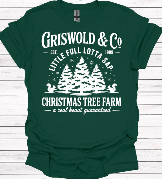 Griswold & Co Christmas Trees  T-Shirt