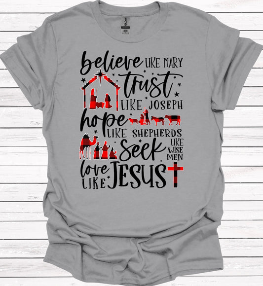 Believe Like Mary T-Shirt