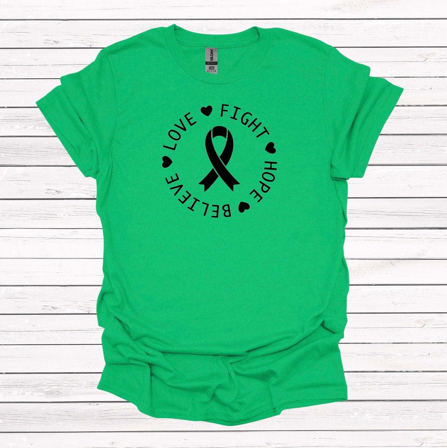 Love Fight Hope Believe (Organ Donation Awareness) - Graphic Apparel