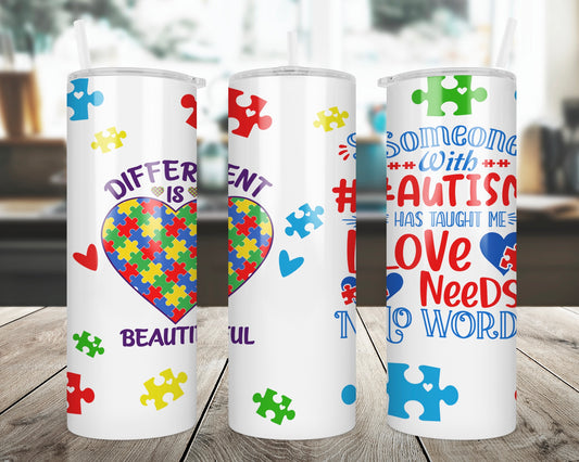 Autism Awareness Tumbler